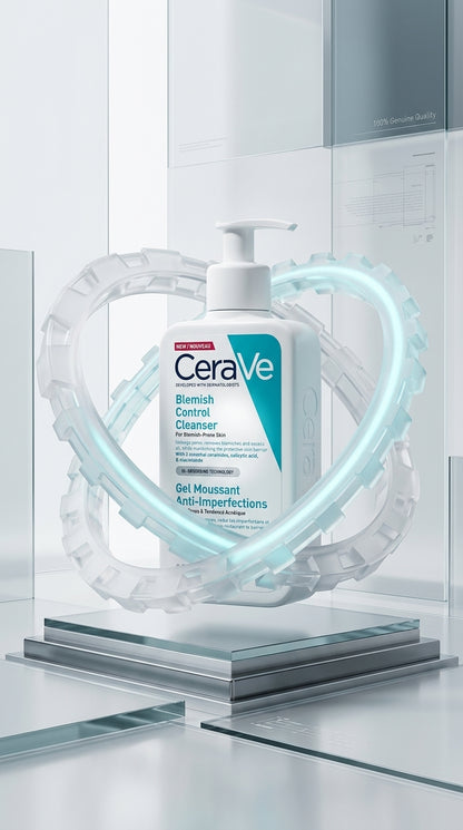 CeraVe Blemish Control Cleanser 236ml – Salicylic Acid Face Wash for Blemish-Prone Skin