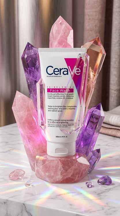 CeraVe Skin Glowing Face Wash 200ml – Gentle Daily Cleanser for Fresh & Radiant Looking Skin
