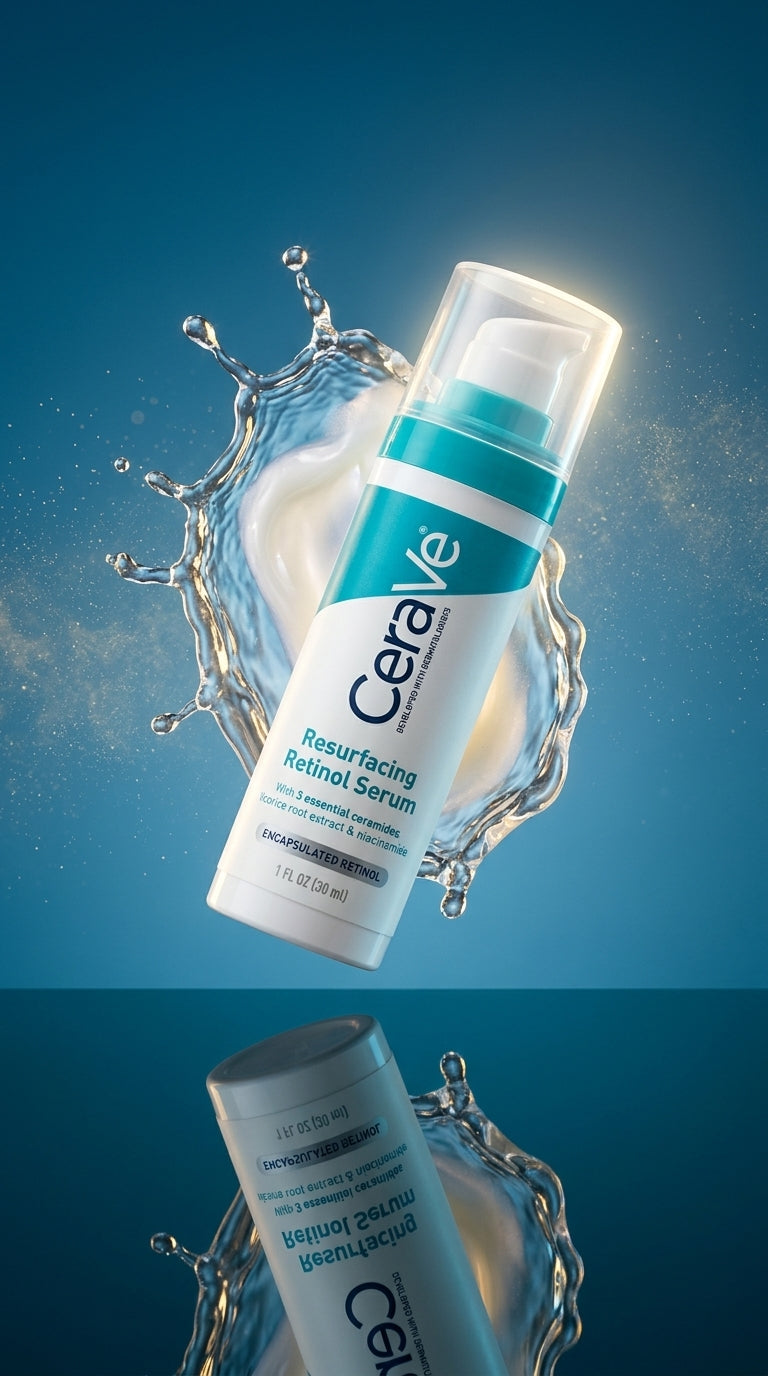 CeraVe Resurfacing Retinol Serum 30ml – Encapsulated Retinol with Ceramides & Niacinamide