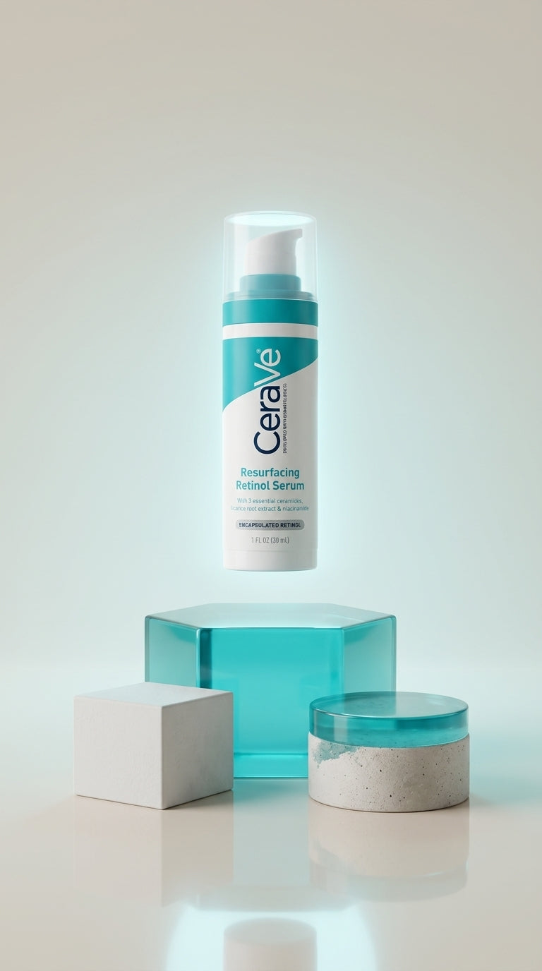 CeraVe Resurfacing Retinol Serum 30ml – Encapsulated Retinol with Ceramides & Niacinamide