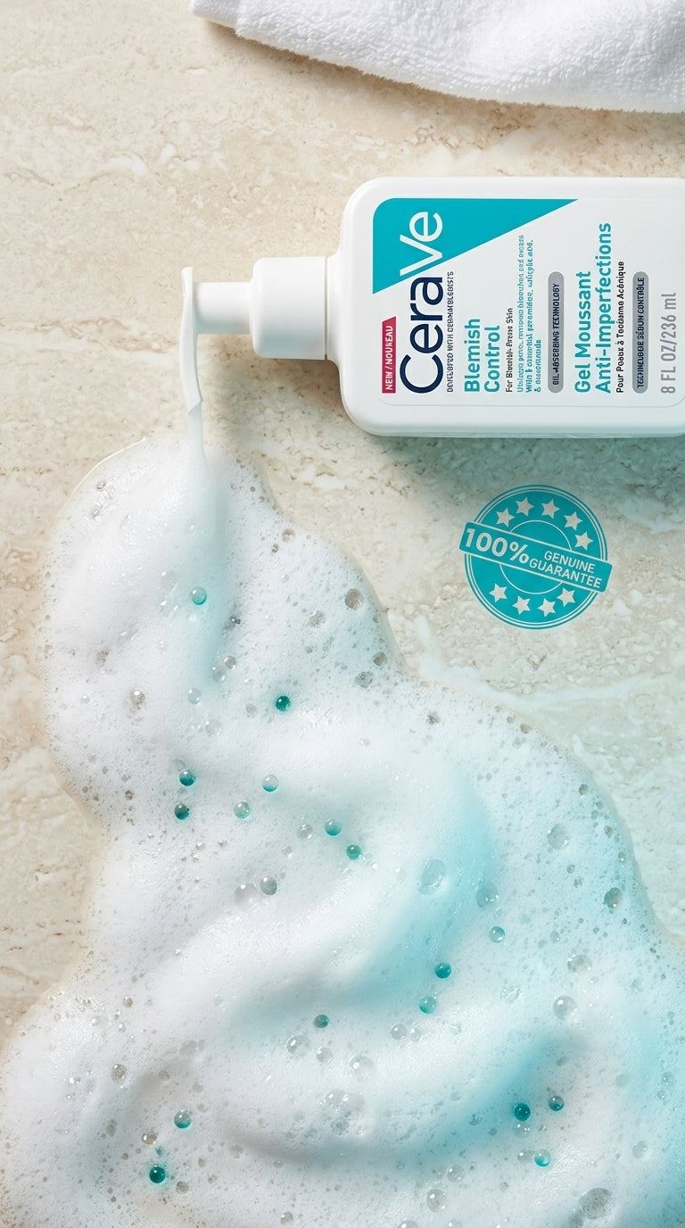CeraVe Blemish Control Cleanser 236ml – Salicylic Acid Face Wash for Blemish-Prone Skin