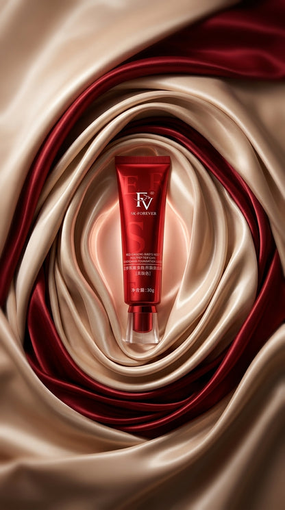 SK-FOREVER Red Ginseng Bird’s Nest Polypeptide Skin Nourishing Liquid Foundation 30g – Natural Finish