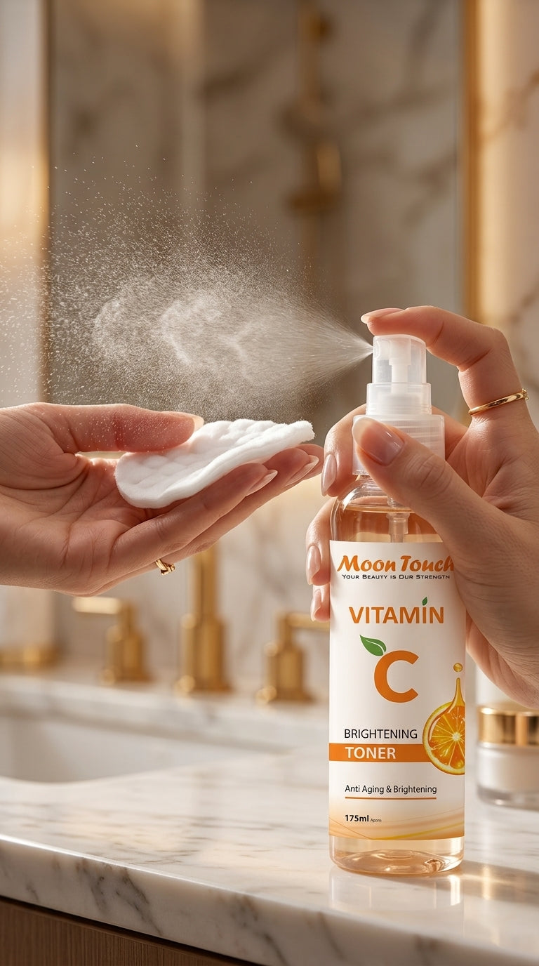 Moon Touch Vitamin C Brightening Toner 175ml – Anti-Aging & Brightening Facial Toner