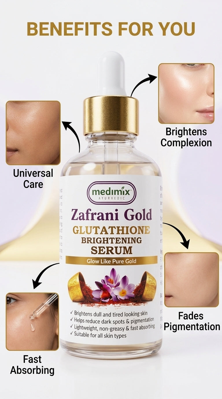 Medimix Zafrani Gold Glow Face Serum 30ml