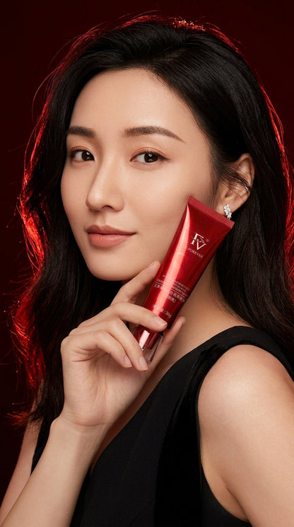 SK-FOREVER Red Ginseng Bird’s Nest Polypeptide Skin Nourishing Liquid Foundation 30g – Natural Finish