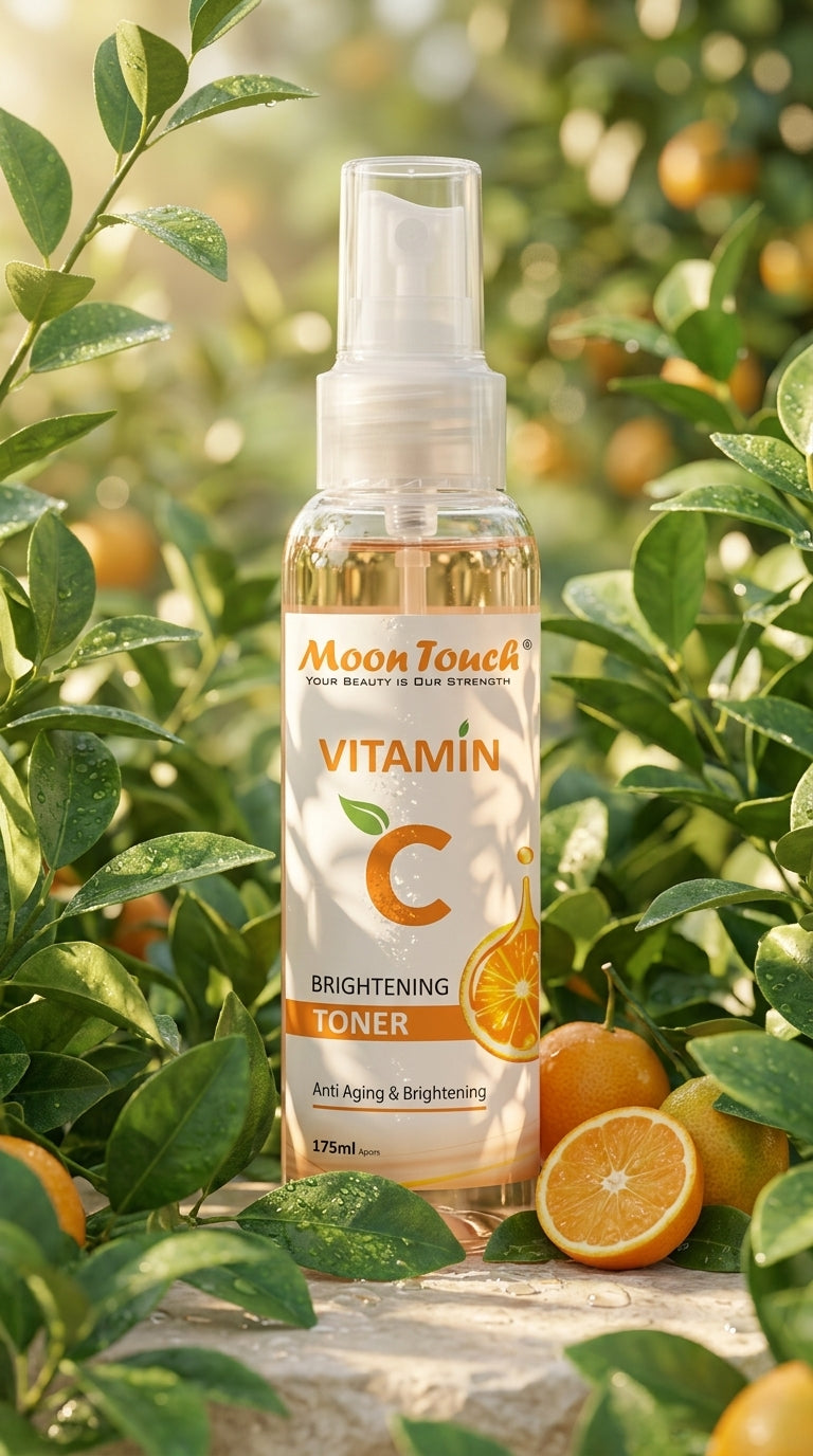 Moon Touch Vitamin C Brightening Toner 175ml – Anti-Aging & Brightening Facial Toner