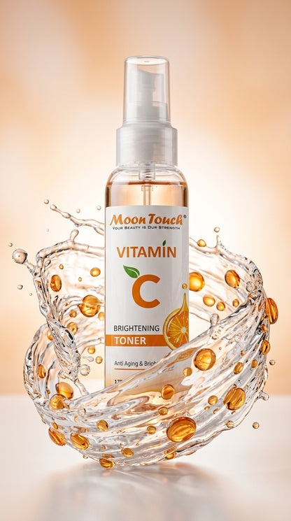 Moon Touch Vitamin C Brightening Toner 175ml – Anti-Aging & Brightening Facial Toner