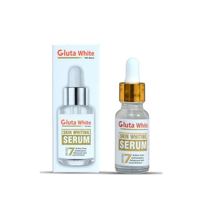 Gluta White Skin Whitening Serum with Antioxidant Formula for Advanced Skin Nourishment